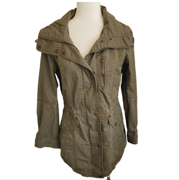 Marc New York Jackets & Blazers - Marc New York jacket , Military Cargo Trench , Green , Zippers, Buttons ,A2